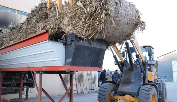 山西長治市用上秸稈鍋爐，暖身又暖心